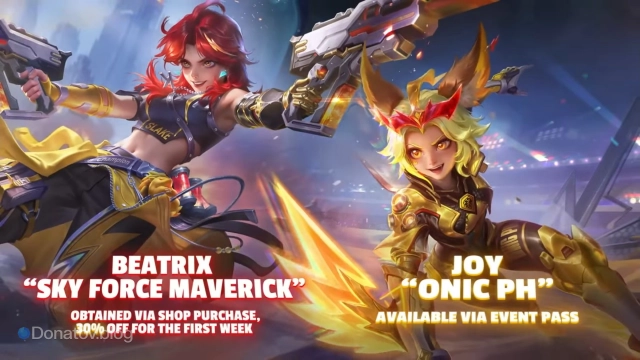 Анонс обликов чемпионов Mobile Legends: Bang Bang