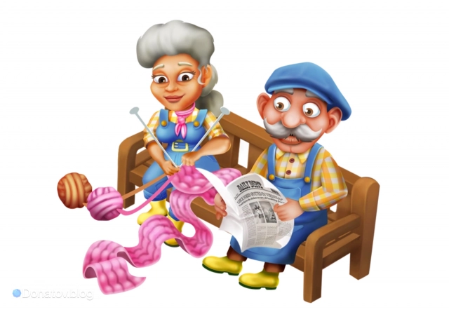Роза и Эрнест в Hay Day