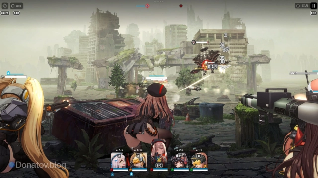 Геймелей Goddess of Victory: Nikke