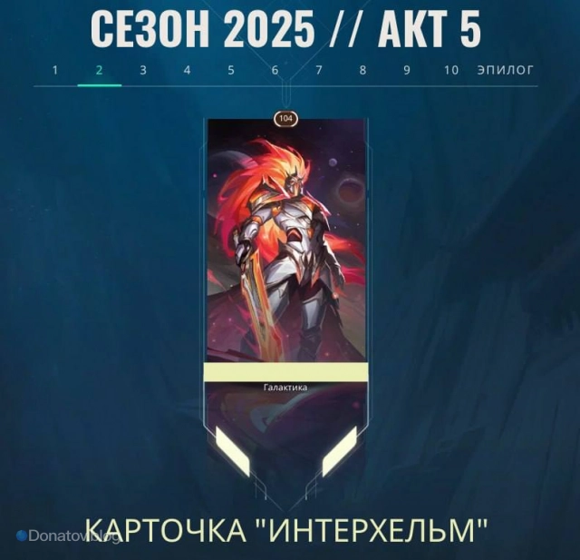 Карточка игрока «Интерхельм»
