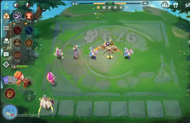 Геймплей Валира в Magic Chess: Go Go