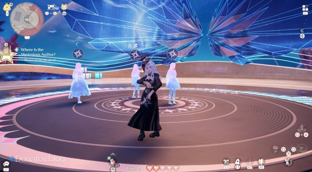 Никки на Starshine Stage в Infinity Nikki