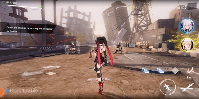 Геймплей Punishing: Gray Raven