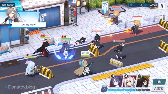 Геймплей Blue Archive