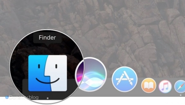 Приложение Finder на Mac