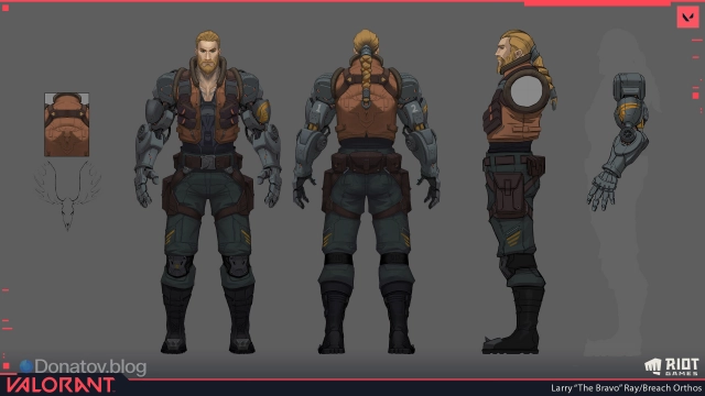 Концепт-арт агента Breach