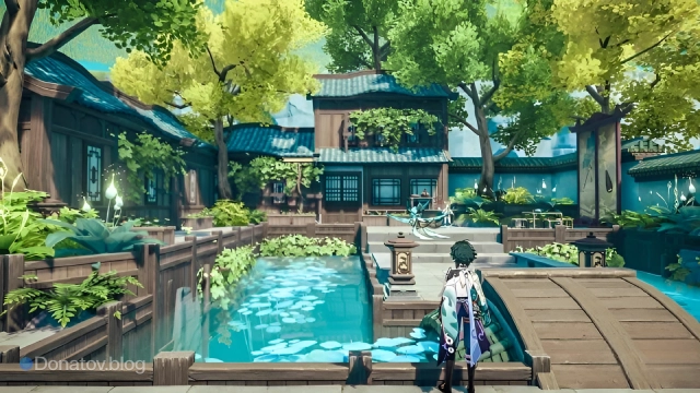 Пример построек в Чайнике Безмятежности