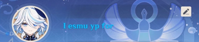 Пример использования команд на цветной текст в описании профиля