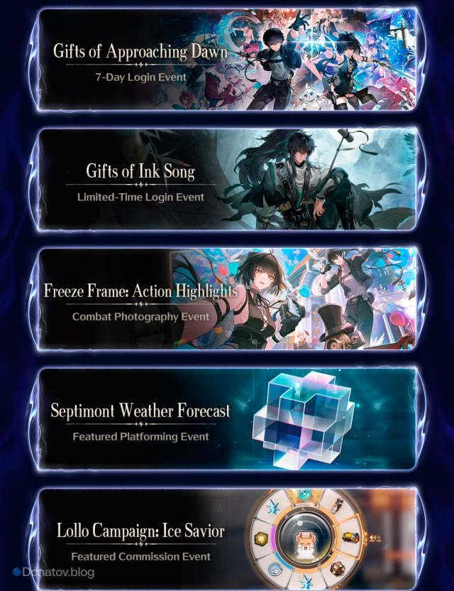 События версии 2.7 в Wuthering Waves