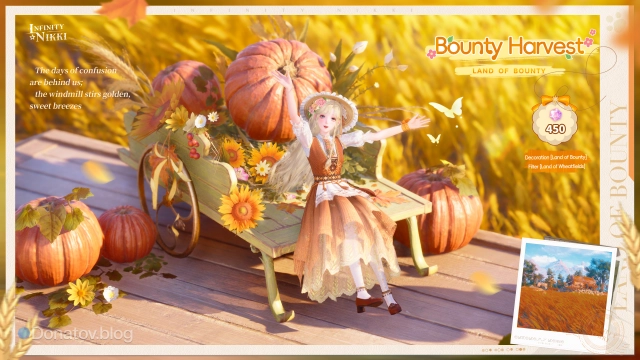 Bounty Harvest: Land of Bounty в Infinity Nikki