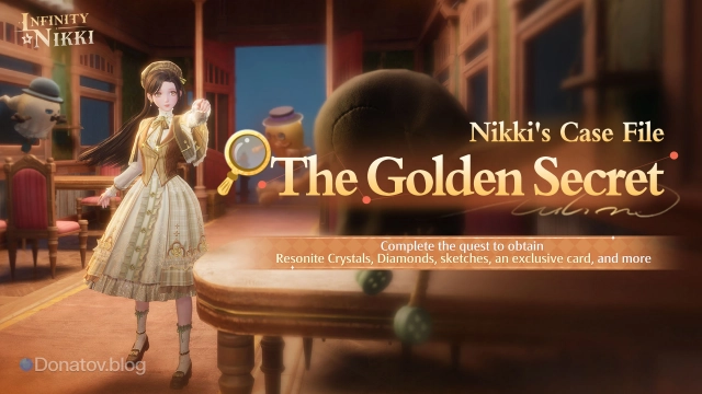 Анонс Nikki's Case File: The Golden Secret