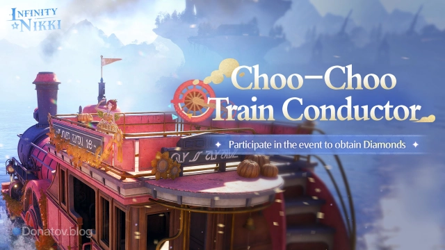 Анонс ивента Choo-Choo Train Conductor