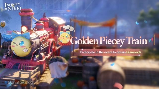 Анонс ивента Golden Piecey Train