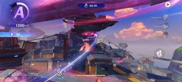 Реймплей режима «Погоня! Вышедшие из-под контроля летуны!»