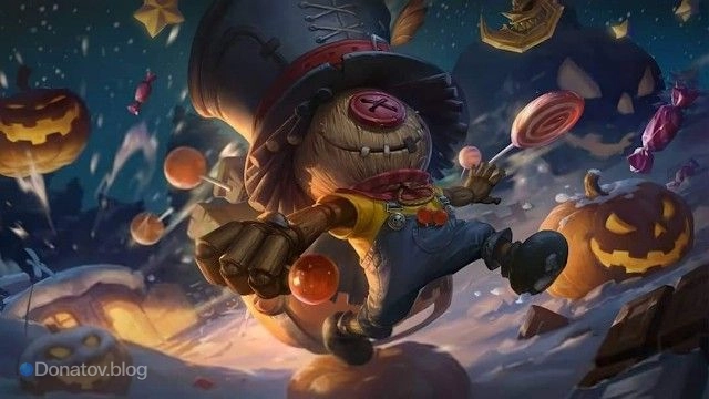 Облик Halloween на Циклопа в Mobile Legends: Bang Bang