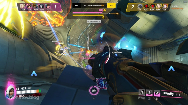 Геймплей Фарры в Стадионе