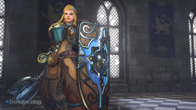 Бригитта в облике «Дева щита»