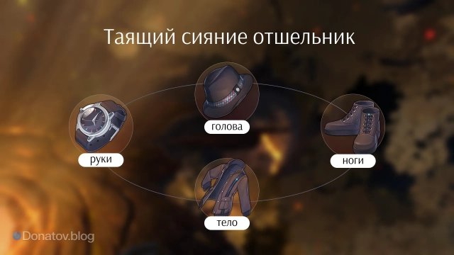 Сет «Таящий сияние отшельник» в ХСР