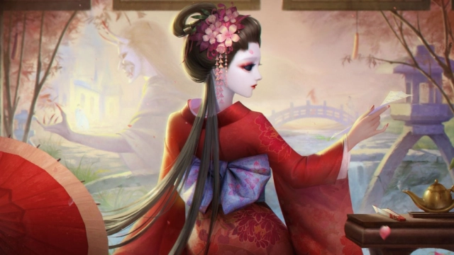 Geisha в Identity V: трагичная история прекрасной танцовщицы