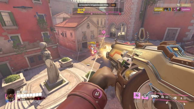 Пример геймплея Батиста в режиме «Overwatch 2: Классика 2020 года»