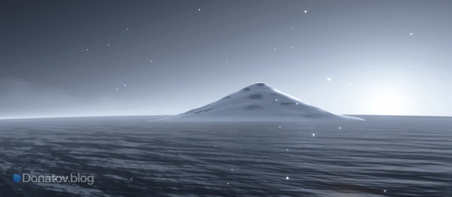 Цель испытания — снежная гора