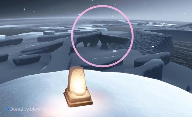 Льды, напоминающие мост