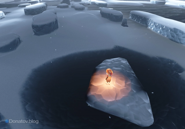 Одиннадцатый чекпоинт во время отлива