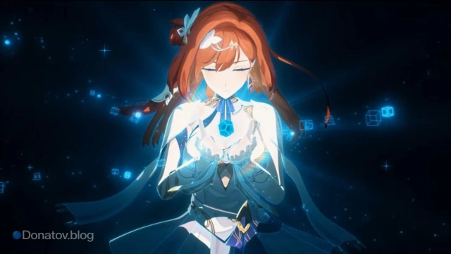 Официальный арт с валькирией в Honkai Impact 3rd