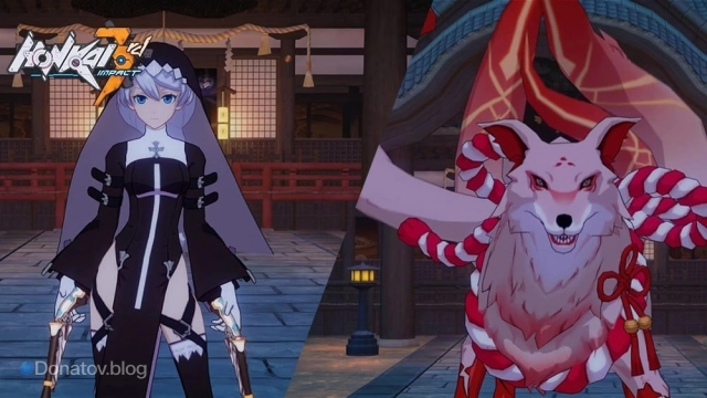 Открытый мир Sakura Samsara в Honkai Impact 3rd