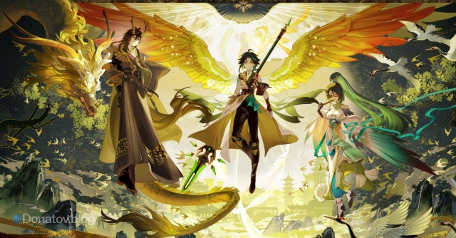 Официальный заказной арт к HoYoFair 2024