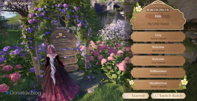 Visit Signpost в Infinity Nikki