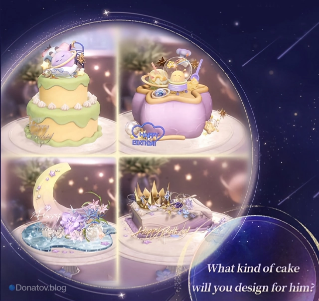 Праздничный торт [Starlit Wish Cake
