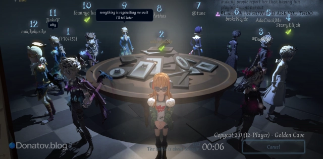 Прематч Copycat в Identity V