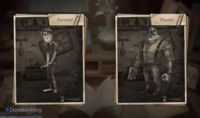 Окно Quick Matches в Identity V