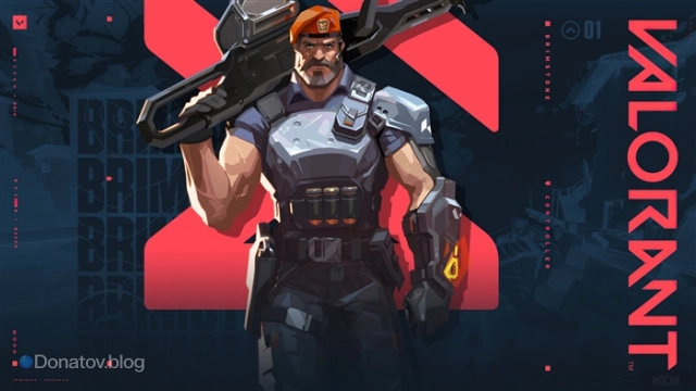 Иллюстрация агента Brimstone