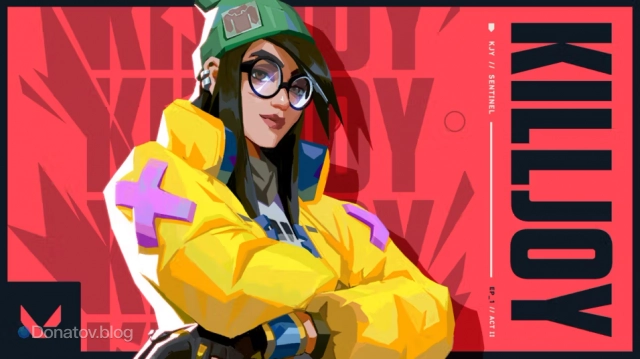 Иллюстрация агента Killjoy