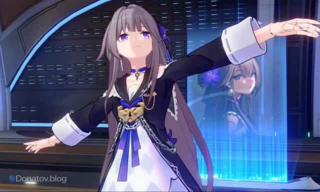 Персонаж Герта из игры Honkai: Star Rail