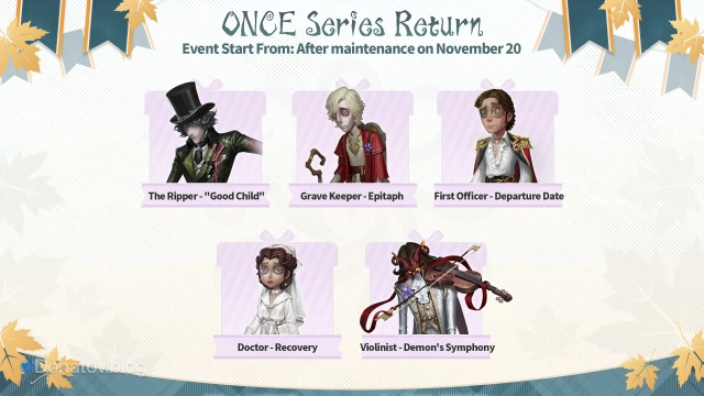 ONCE Series Rerun в Identity V