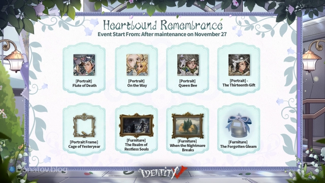 Heartbound Remembrance в Identity V