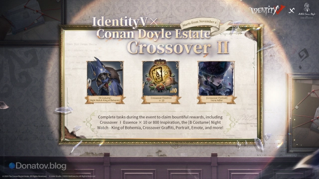 Identity V x Conan Doyle Estate