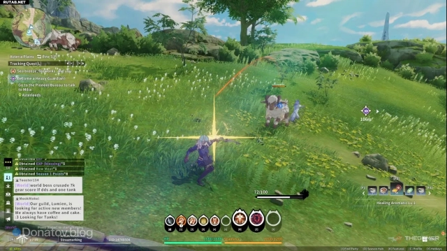 Бой в Blue Protocol: Star Resonance