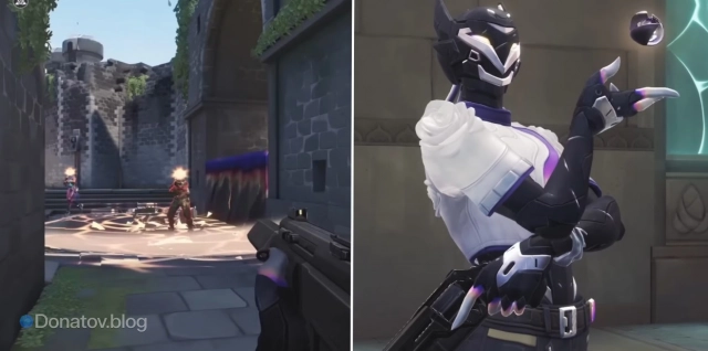 Демонстрация способностей Vyse