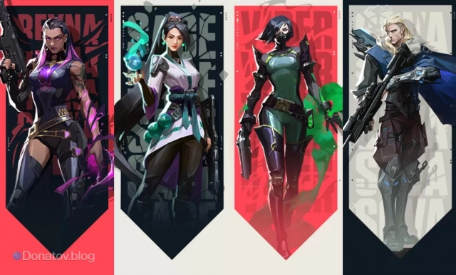 Агенты в Valorant