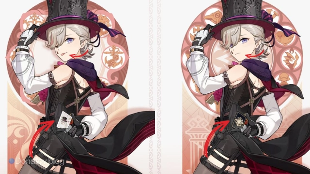 Карточки персонажа с анонсов