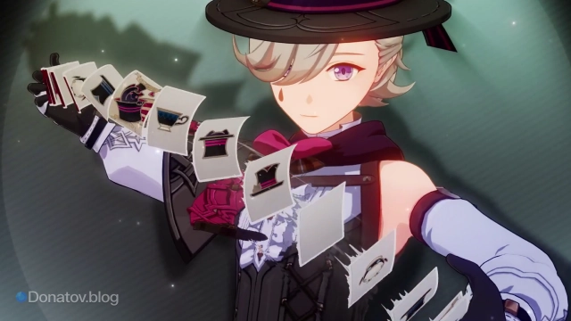 Кадр из трейлера персонажа:Лини и карты