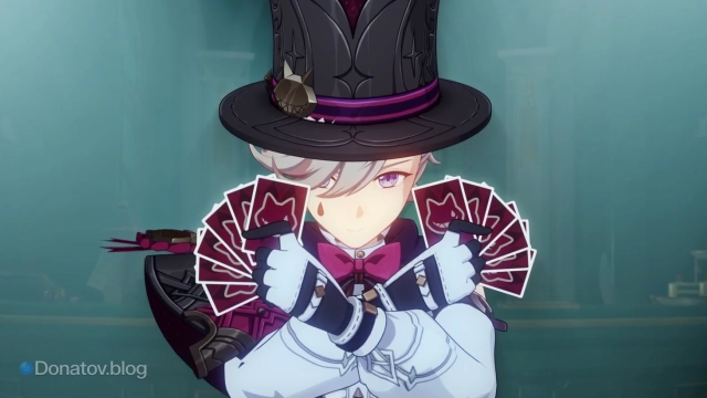 Кадр из трейлера персонажа:Лини с двумя колодами