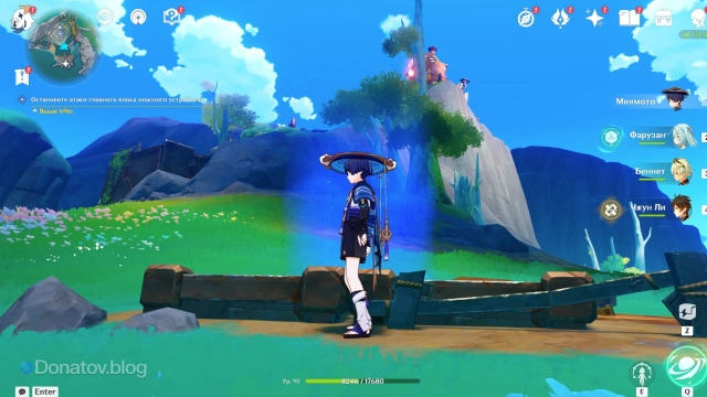 Укрываемся за барьером