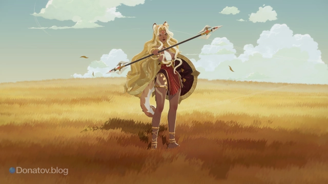 Персонаж Антандра из игры AFK Journey