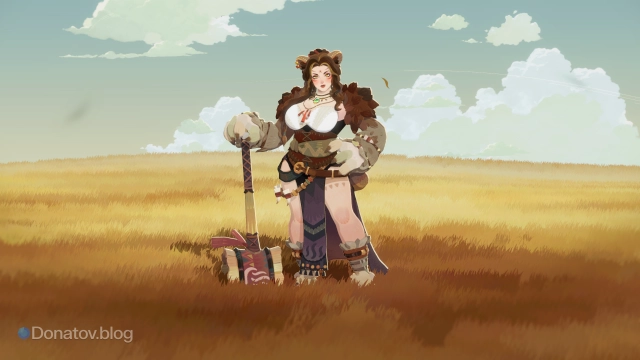 Герда из игры AFK Journey