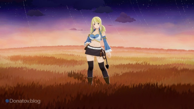 Коллаборационный персонаж Люси из Fairy Tail